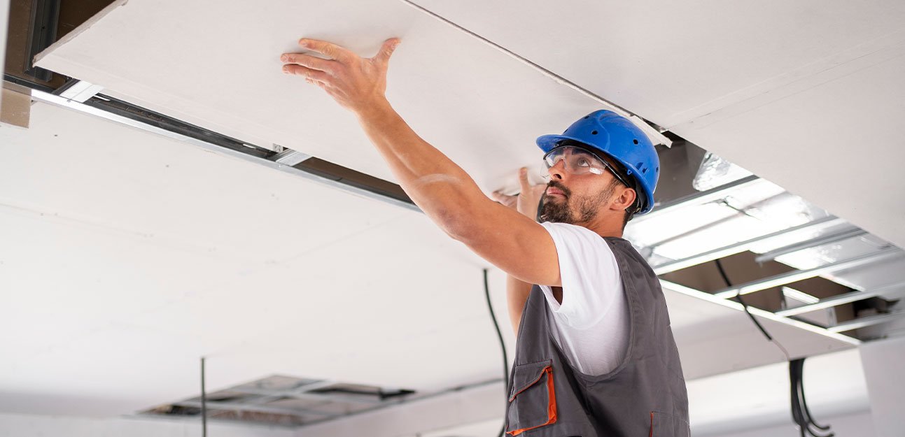 Ceiling installation in Dubai