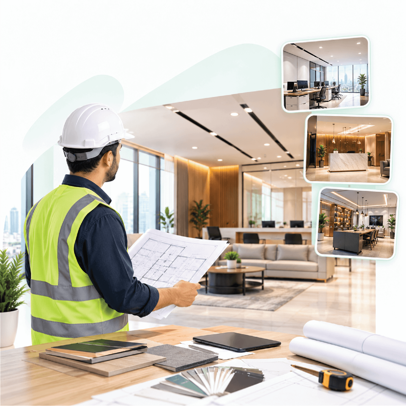Fit-out and interior finishing works in Dubai