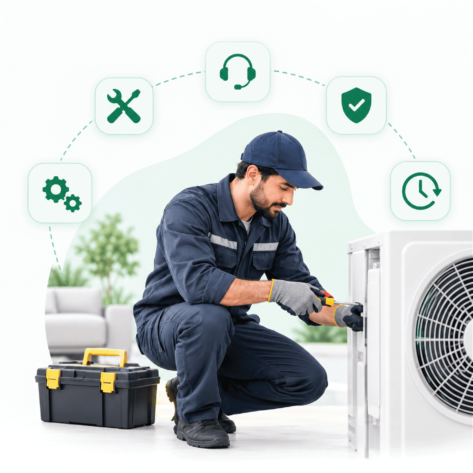 Planned building maintenance and support services in Dubai